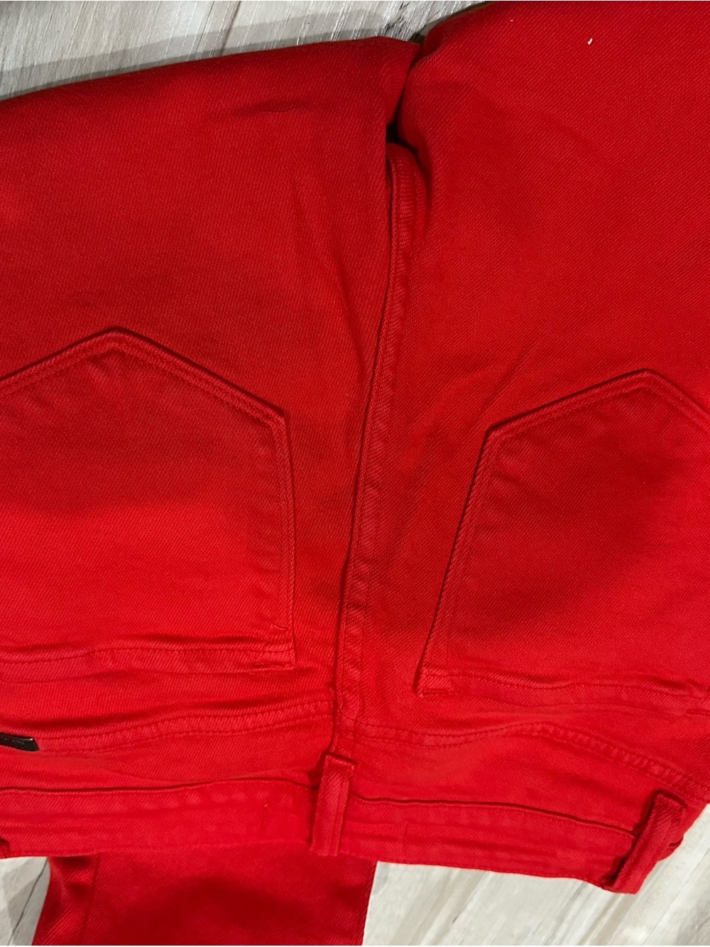 Kancan Red Skinny Jeans Womens Size 7/27 Stretch Mid Rise Style KO7224RD - Picture 7 of 8